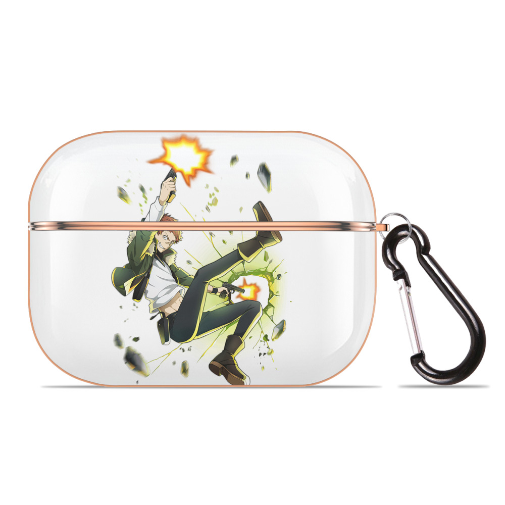 （画像用） 文豪ストレイドッグス Bungo Stray Dogs 【AirPods Pro用】ハードシェル保護ケース｜耐衝撃・防指紋・カラビナ付き商品仕様