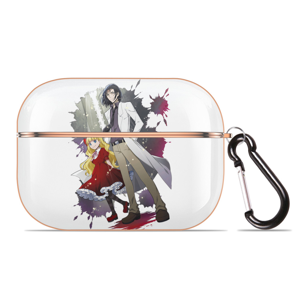 （画像用） 文豪ストレイドッグス Bungo Stray Dogs 【AirPods Pro用】ハードシェル保護ケース｜耐衝撃・防指紋・カラビナ付き商品仕様