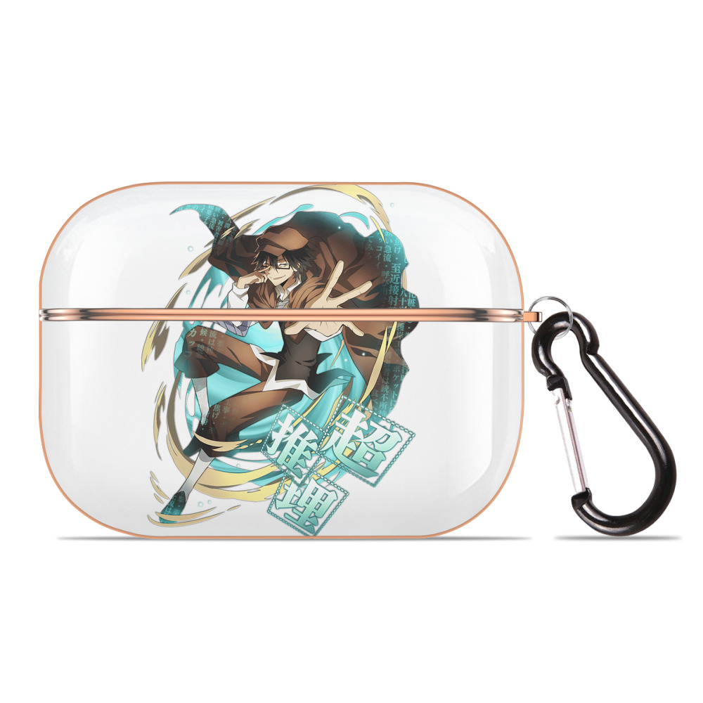 （画像用） 文豪ストレイドッグス Bungo Stray Dogs 【AirPods Pro用】ハードシェル保護ケース｜耐衝撃・防指紋・カラビナ付き商品仕様