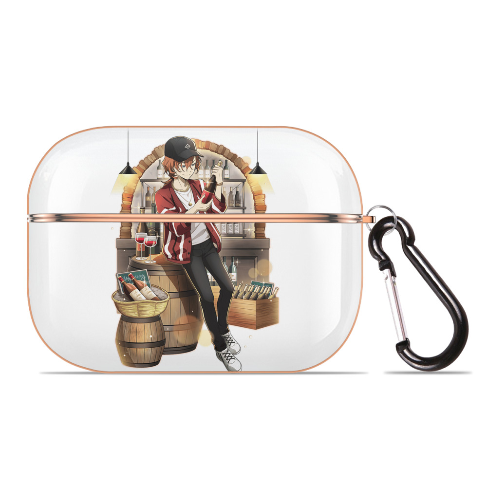 （画像用） 文豪ストレイドッグス Bungo Stray Dogs 【AirPods Pro用】ハードシェル保護ケース｜耐衝撃・防指紋・カラビナ付き商品仕様
