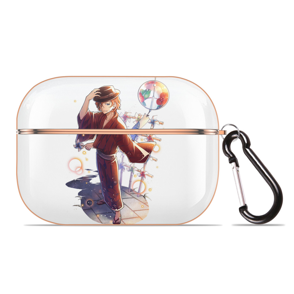 （画像用） 文豪ストレイドッグス Bungo Stray Dogs 【AirPods Pro用】ハードシェル保護ケース｜耐衝撃・防指紋・カラビナ付き商品仕様