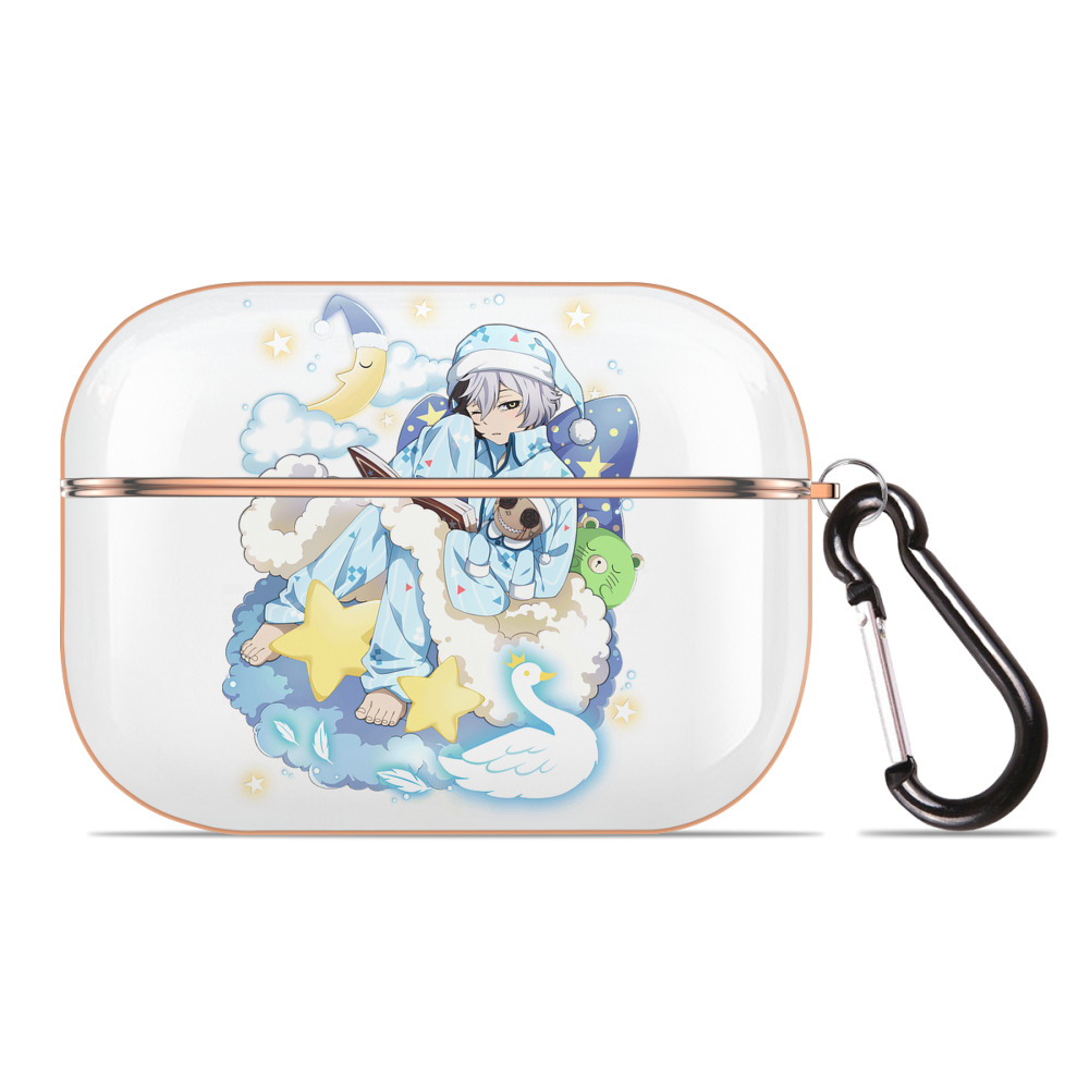 （画像用） 文豪ストレイドッグス Bungo Stray Dogs 【AirPods Pro用】ハードシェル保護ケース｜耐衝撃・防指紋・カラビナ付き商品仕様