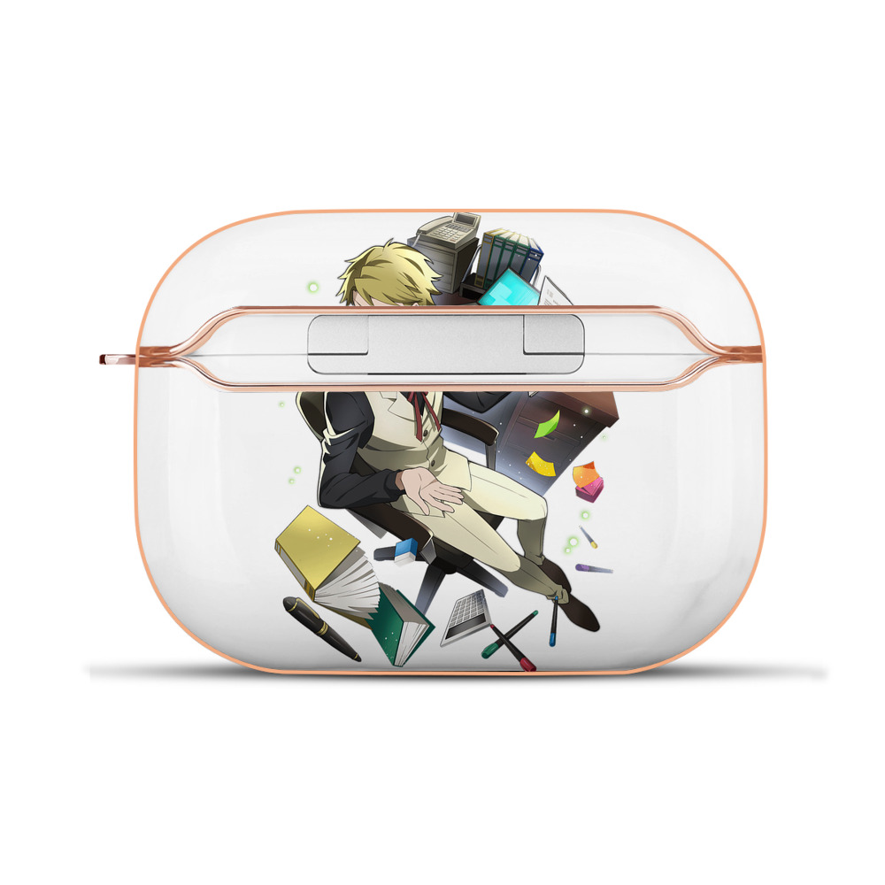 （画像用） 文豪ストレイドッグス Bungo Stray Dogs 【AirPods Pro用】ハードシェル保護ケース｜耐衝撃・防指紋・カラビナ付き商品仕様