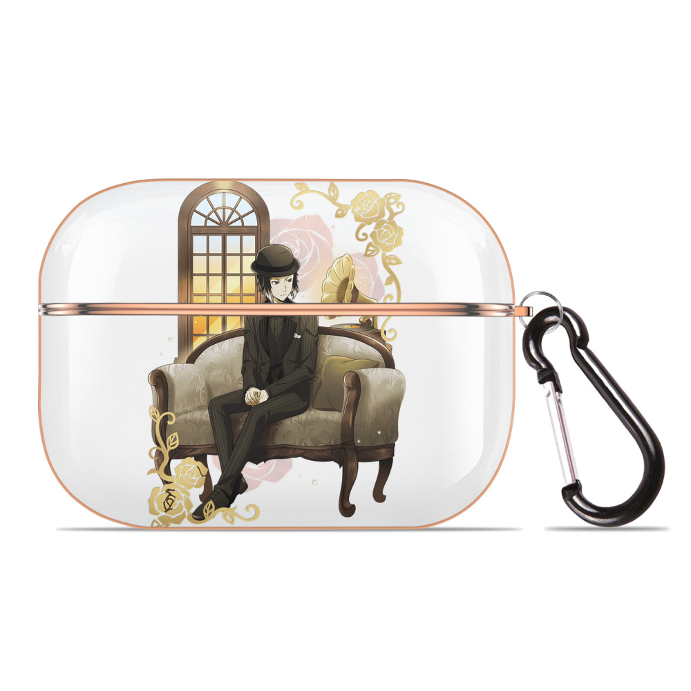 （画像用） 文豪ストレイドッグス Bungo Stray Dogs 【AirPods Pro用】ハードシェル保護ケース｜耐衝撃・防指紋・カラビナ付き商品仕様