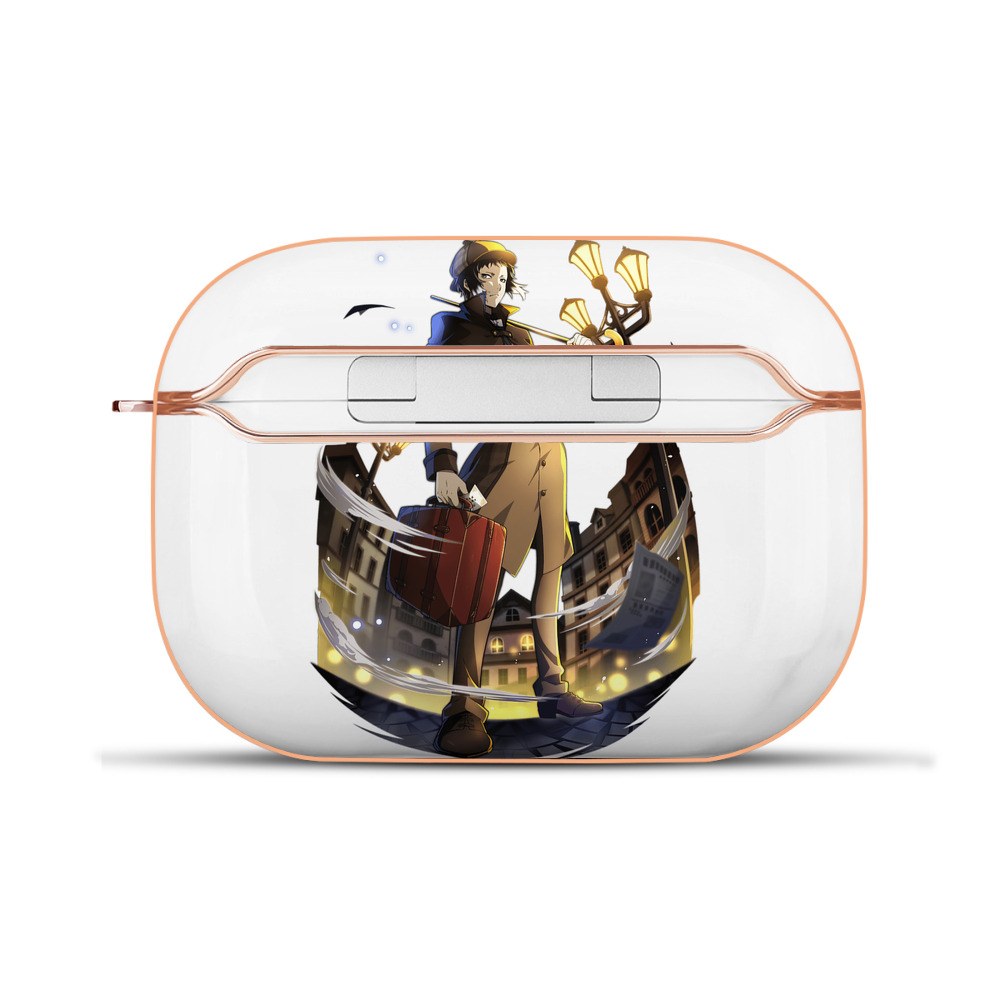 （画像用） 文豪ストレイドッグス Bungo Stray Dogs 【AirPods Pro用】ハードシェル保護ケース｜耐衝撃・防指紋・カラビナ付き商品仕様
