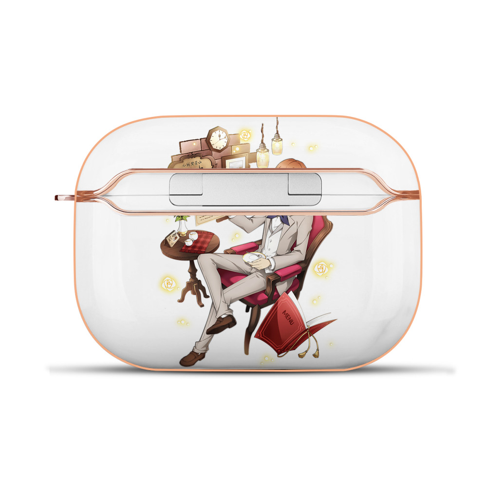 （画像用） 文豪ストレイドッグス Bungo Stray Dogs 【AirPods Pro用】ハードシェル保護ケース｜耐衝撃・防指紋・カラビナ付き商品仕様