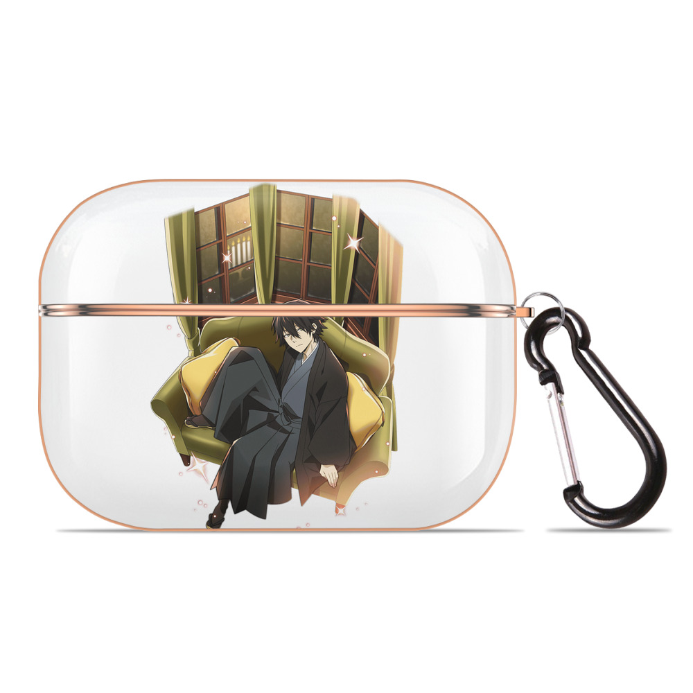 （画像用） 文豪ストレイドッグス Bungo Stray Dogs 【AirPods Pro用】ハードシェル保護ケース｜耐衝撃・防指紋・カラビナ付き商品仕様