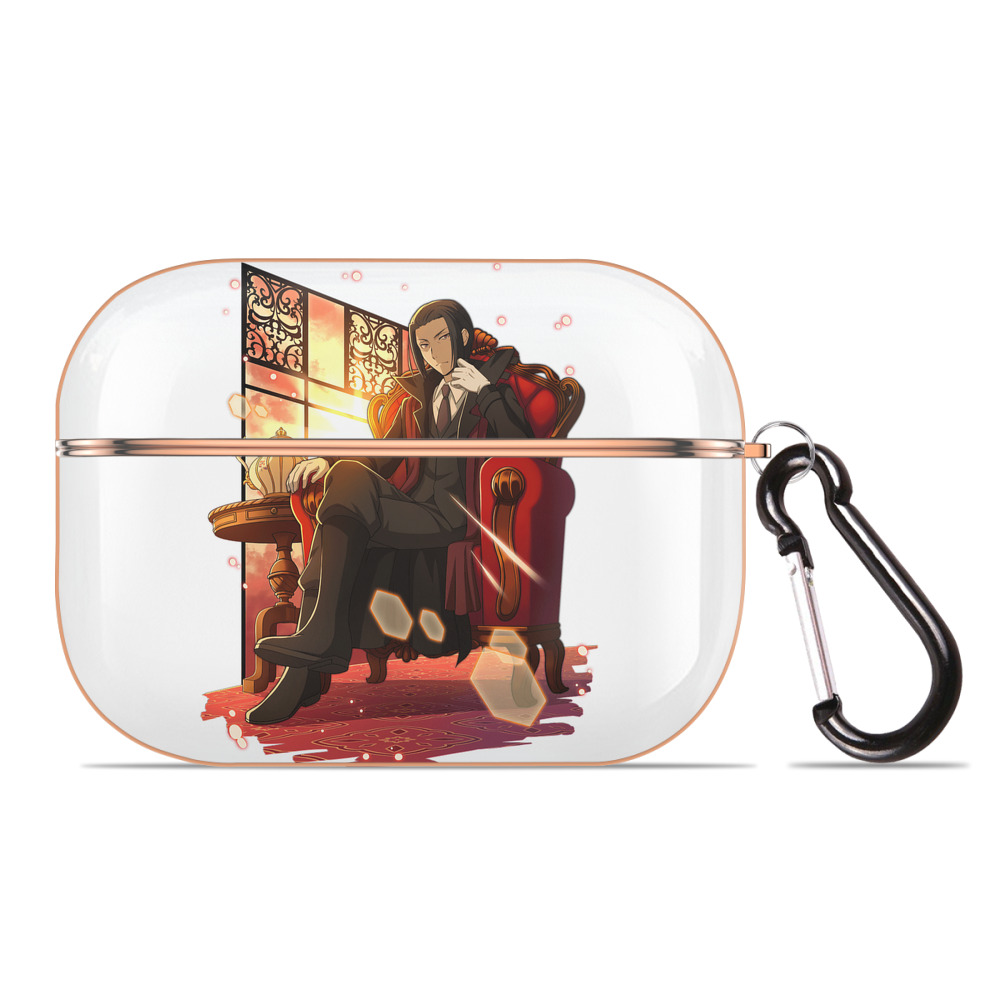 （画像用） 文豪ストレイドッグス Bungo Stray Dogs 【AirPods Pro用】ハードシェル保護ケース｜耐衝撃・防指紋・カラビナ付き商品仕様