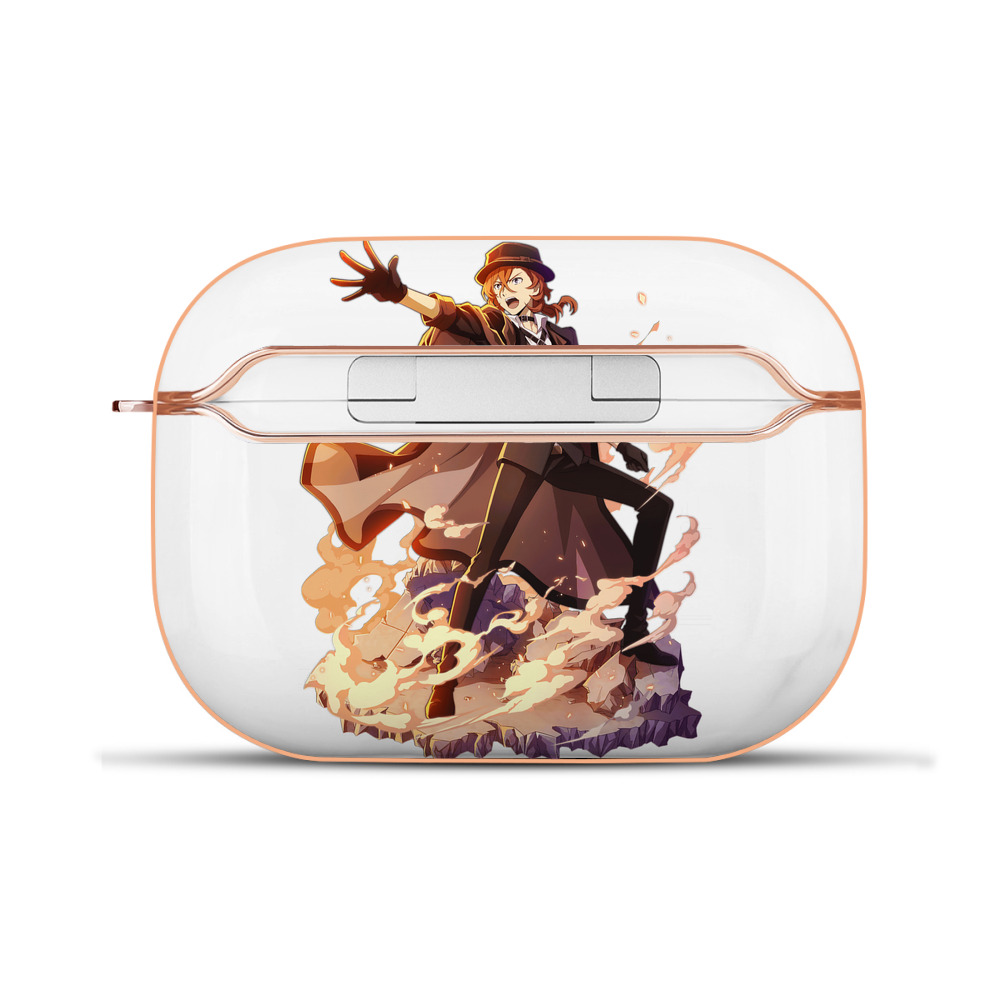 （画像用） 文豪ストレイドッグス Bungo Stray Dogs 【AirPods Pro用】ハードシェル保護ケース｜耐衝撃・防指紋・カラビナ付き商品仕様
