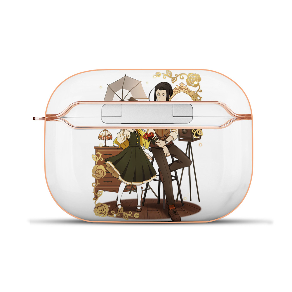 （画像用） 文豪ストレイドッグス Bungo Stray Dogs 【AirPods Pro用】ハードシェル保護ケース｜耐衝撃・防指紋・カラビナ付き商品仕様