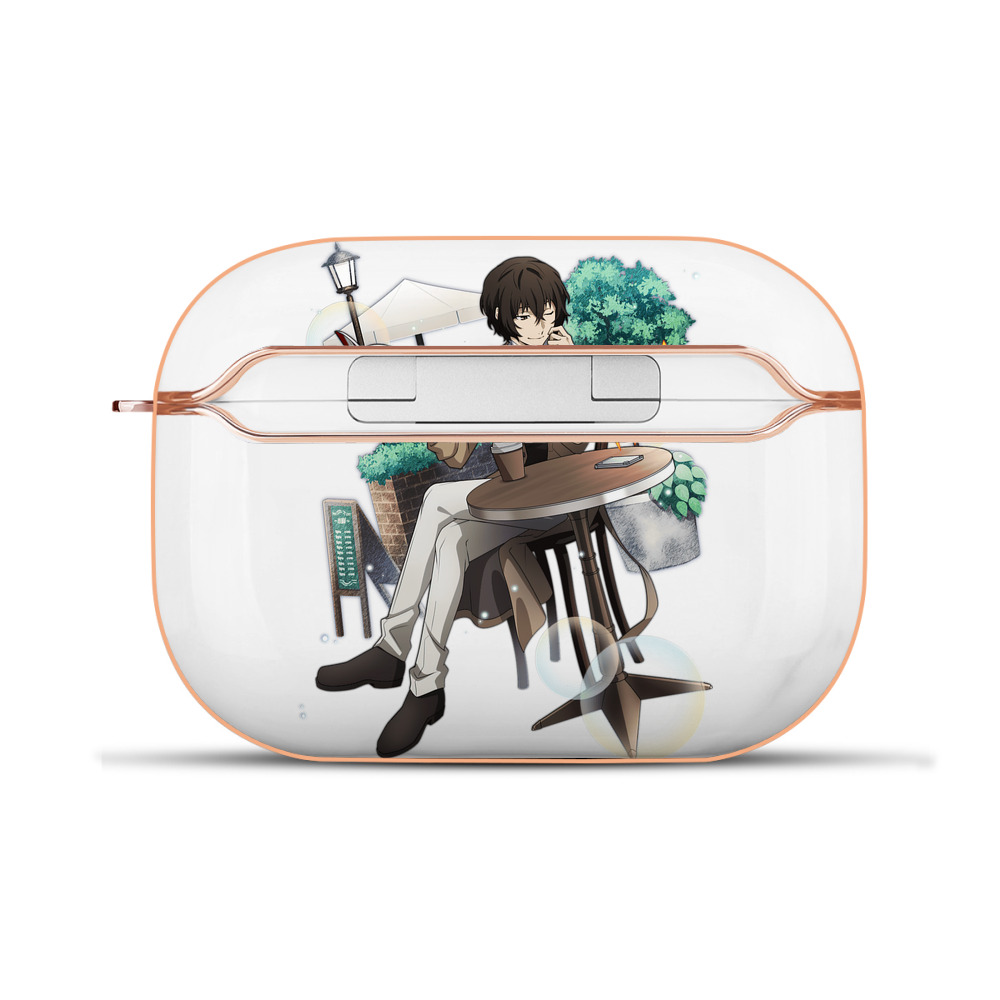 （画像用） 文豪ストレイドッグス Bungo Stray Dogs 【AirPods Pro用】ハードシェル保護ケース｜耐衝撃・防指紋・カラビナ付き商品仕様