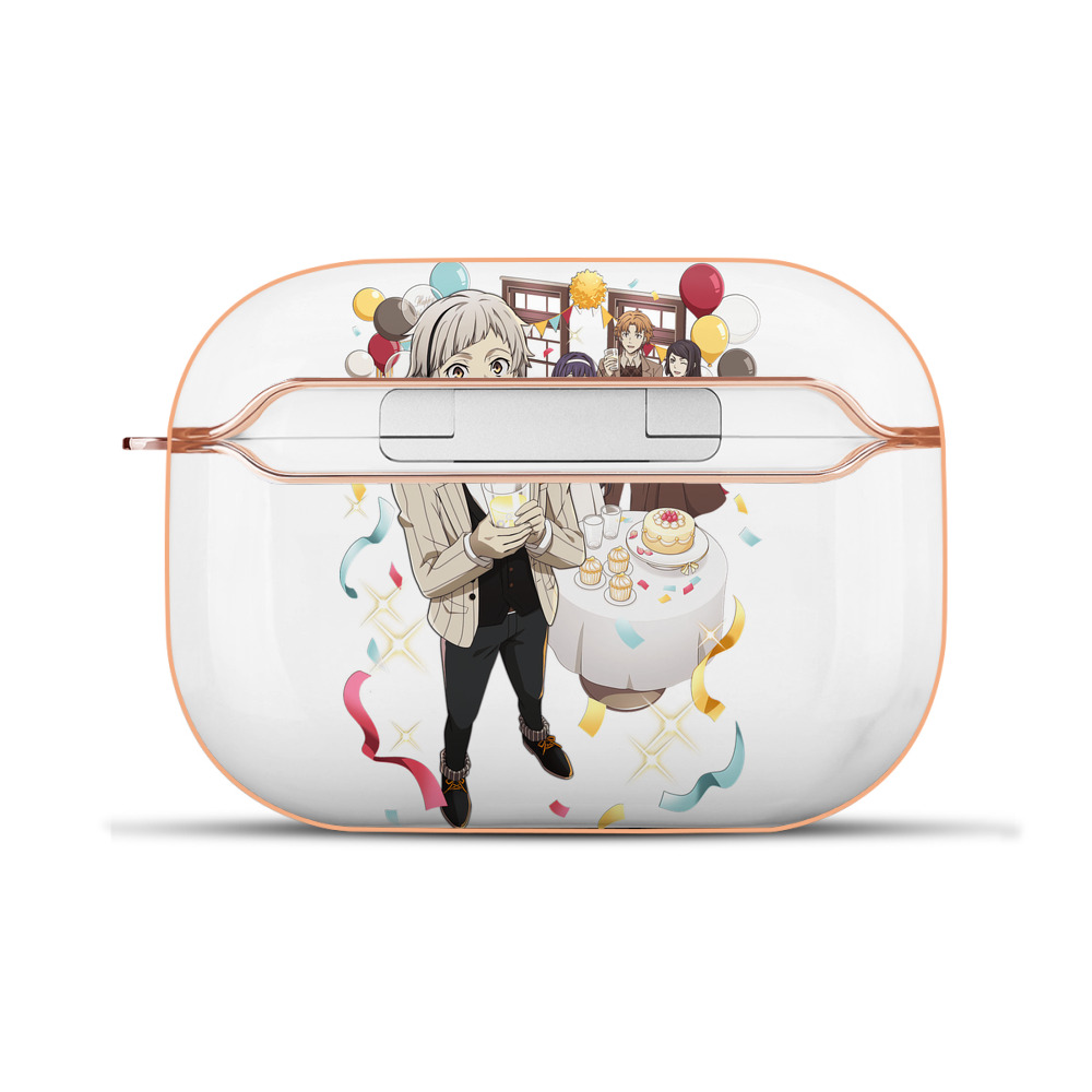 （画像用） 文豪ストレイドッグス Bungo Stray Dogs 【AirPods Pro用】ハードシェル保護ケース｜耐衝撃・防指紋・カラビナ付き商品仕様