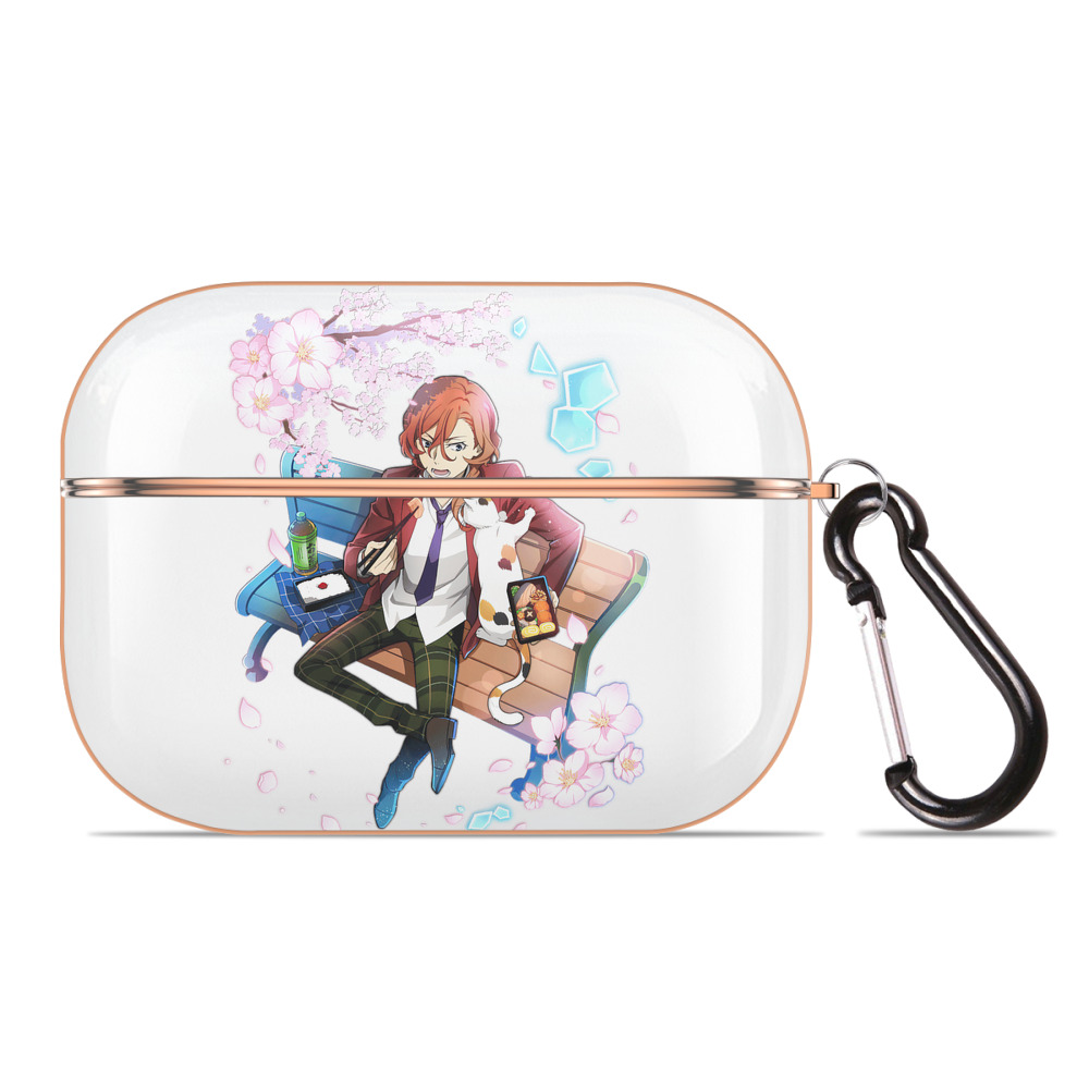 （画像用） 文豪ストレイドッグス Bungo Stray Dogs 【AirPods Pro用】ハードシェル保護ケース｜耐衝撃・防指紋・カラビナ付き商品仕様