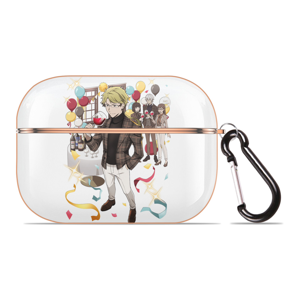 （画像用） 文豪ストレイドッグス Bungo Stray Dogs 【AirPods Pro用】ハードシェル保護ケース｜耐衝撃・防指紋・カラビナ付き商品仕様