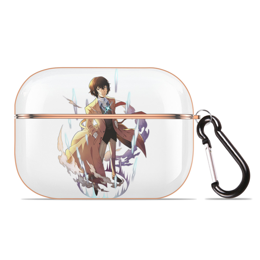 （画像用） 文豪ストレイドッグス Bungo Stray Dogs 【AirPods Pro用】ハードシェル保護ケース｜耐衝撃・防指紋・カラビナ付き商品仕様