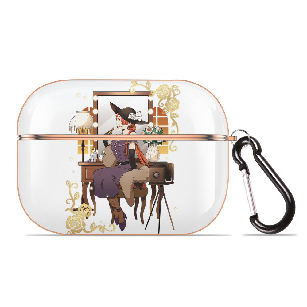 （画像用） 文豪ストレイドッグス Bungo Stray Dogs 【AirPods Pro用】ハードシェル保護ケース｜耐衝撃・防指紋・カラビナ付き商品仕様