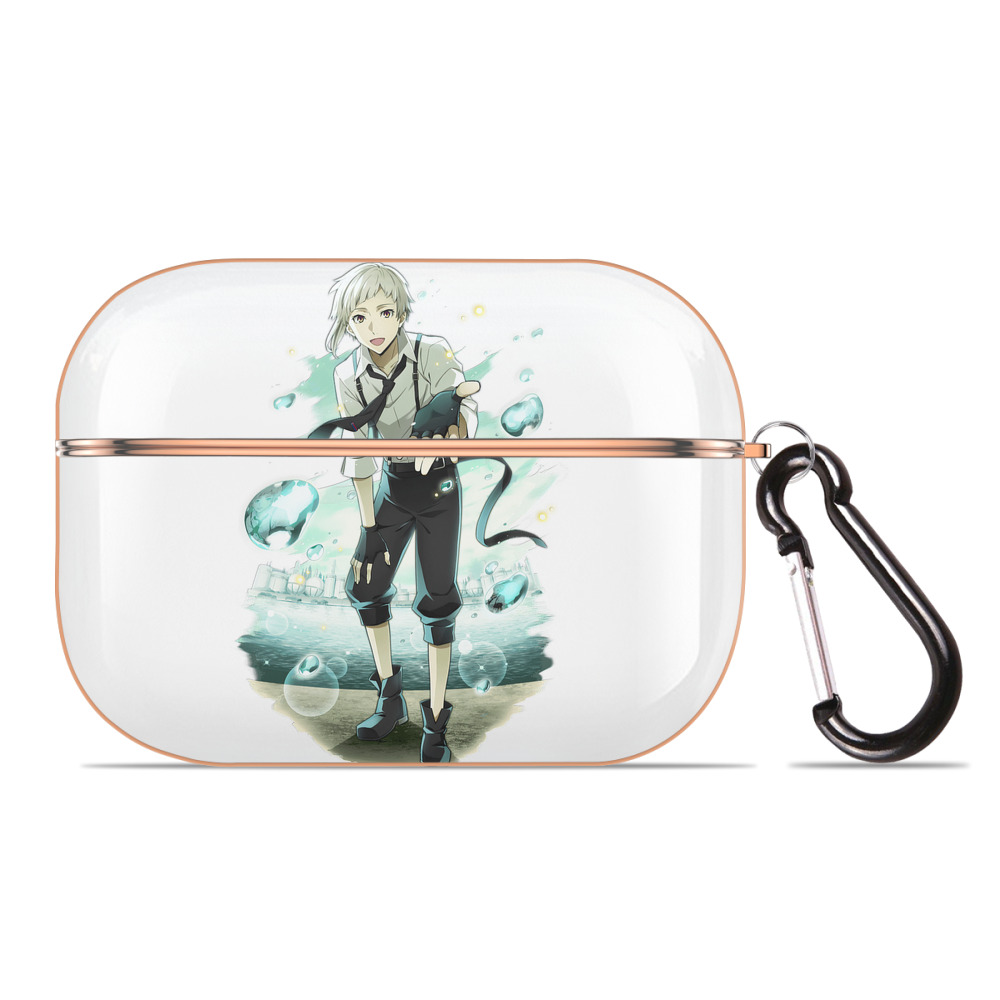 （画像用） 文豪ストレイドッグス Bungo Stray Dogs 【AirPods Pro用】ハードシェル保護ケース｜耐衝撃・防指紋・カラビナ付き商品仕様