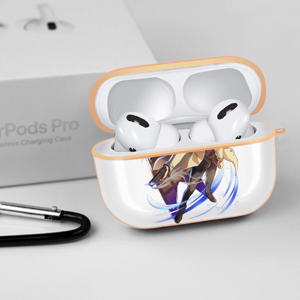 文豪ストレイドッグス Bungo Stray Dogs 【AirPods Pro用】ハードシェル保護ケース｜耐衝撃・防指紋・カラビナ付き商品仕様
