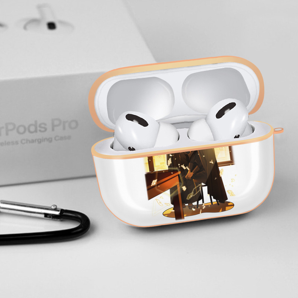 文豪ストレイドッグス Bungo Stray Dogs 【AirPods Pro用】ハードシェル保護ケース｜耐衝撃・防指紋・カラビナ付き商品仕様