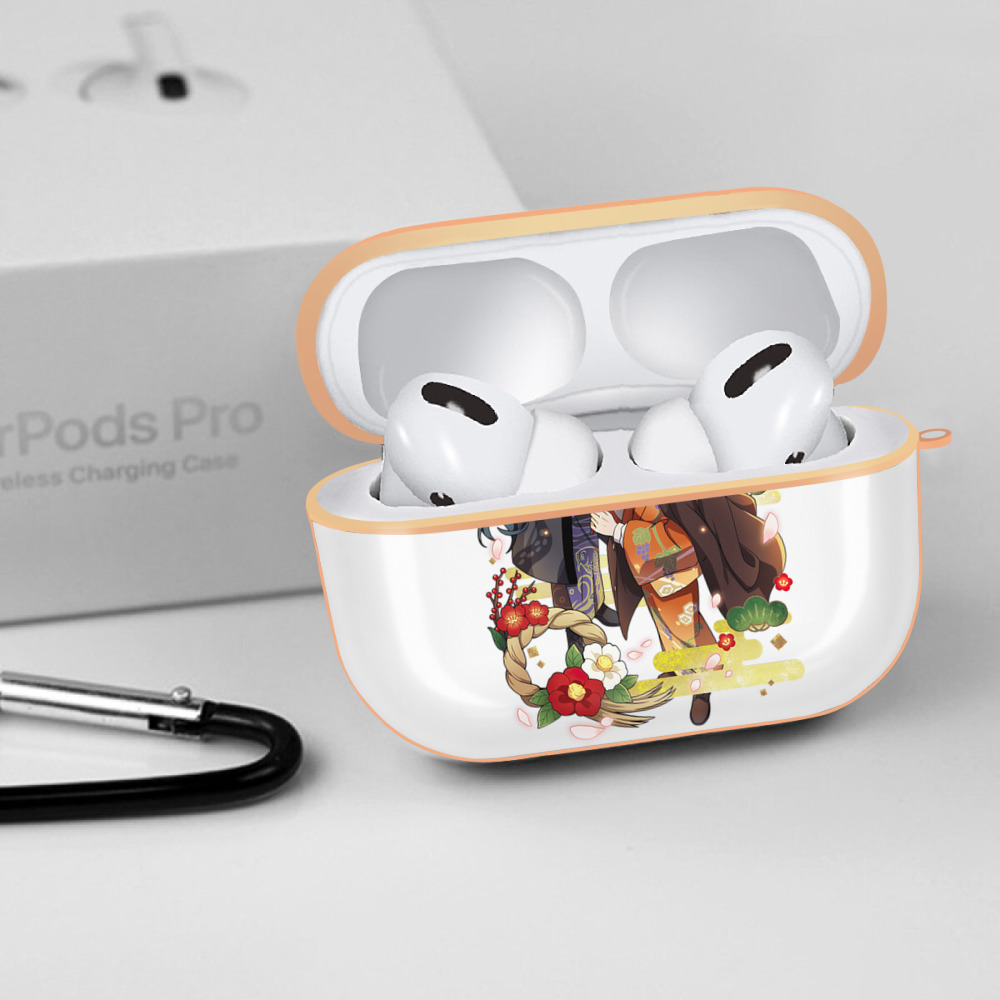 文豪ストレイドッグス Bungo Stray Dogs 【AirPods Pro用】ハードシェル保護ケース｜耐衝撃・防指紋・カラビナ付き商品仕様