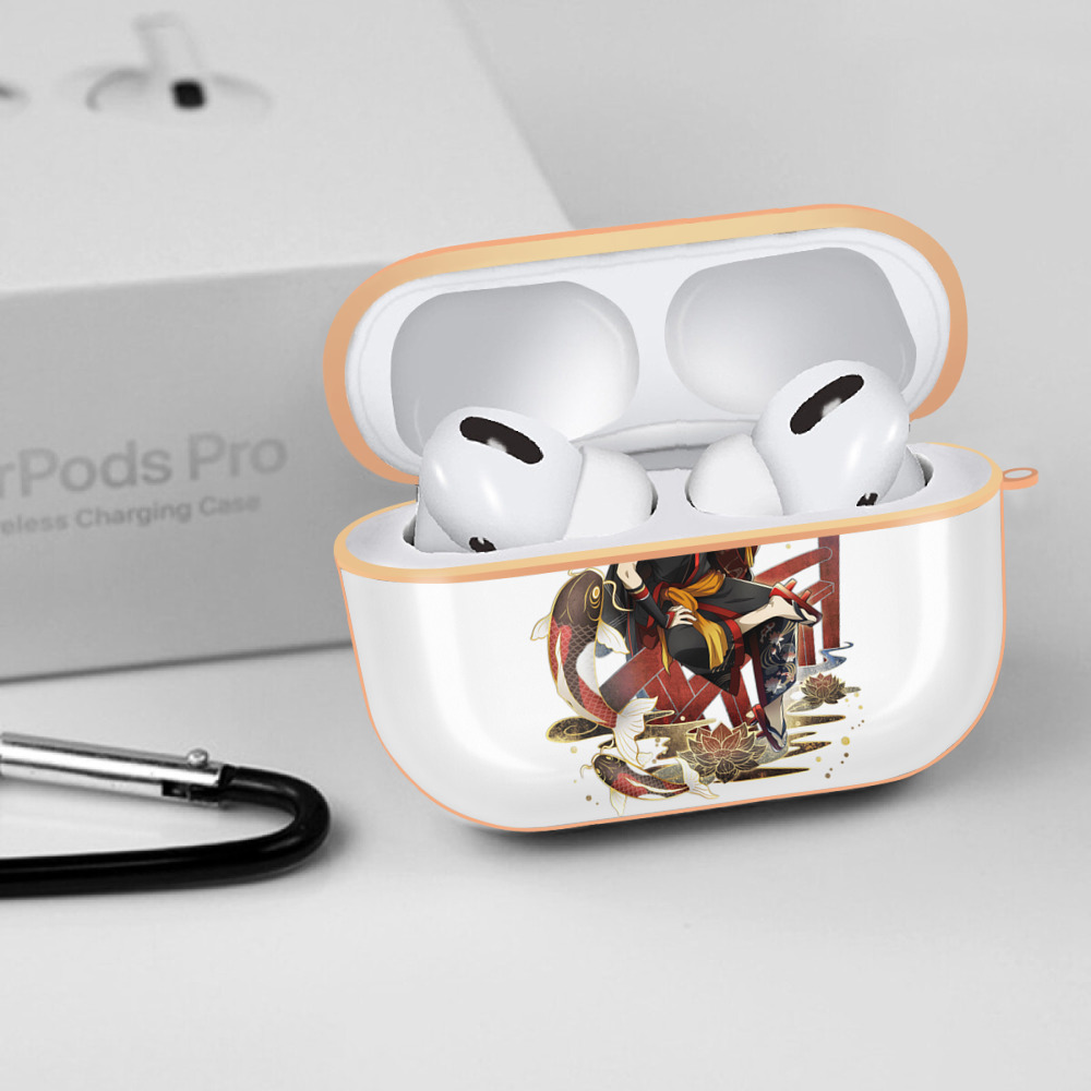 文豪ストレイドッグス Bungo Stray Dogs 【AirPods Pro用】ハードシェル保護ケース｜耐衝撃・防指紋・カラビナ付き商品仕様