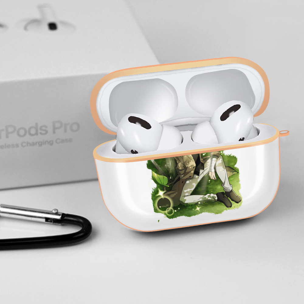 文豪ストレイドッグス Bungo Stray Dogs 【AirPods Pro用】ハードシェル保護ケース｜耐衝撃・防指紋・カラビナ付き商品仕様