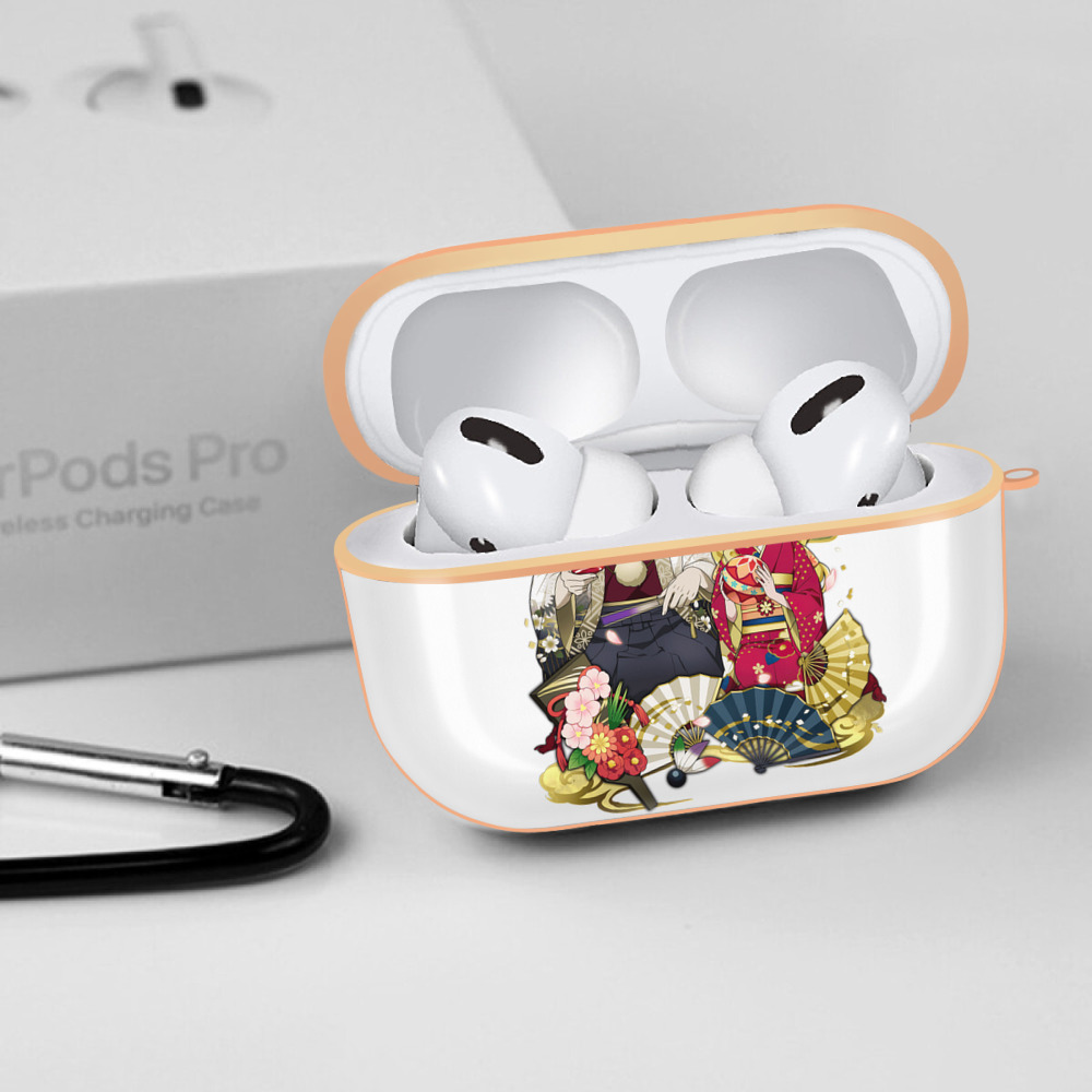 文豪ストレイドッグス Bungo Stray Dogs 【AirPods Pro用】ハードシェル保護ケース｜耐衝撃・防指紋・カラビナ付き商品仕様