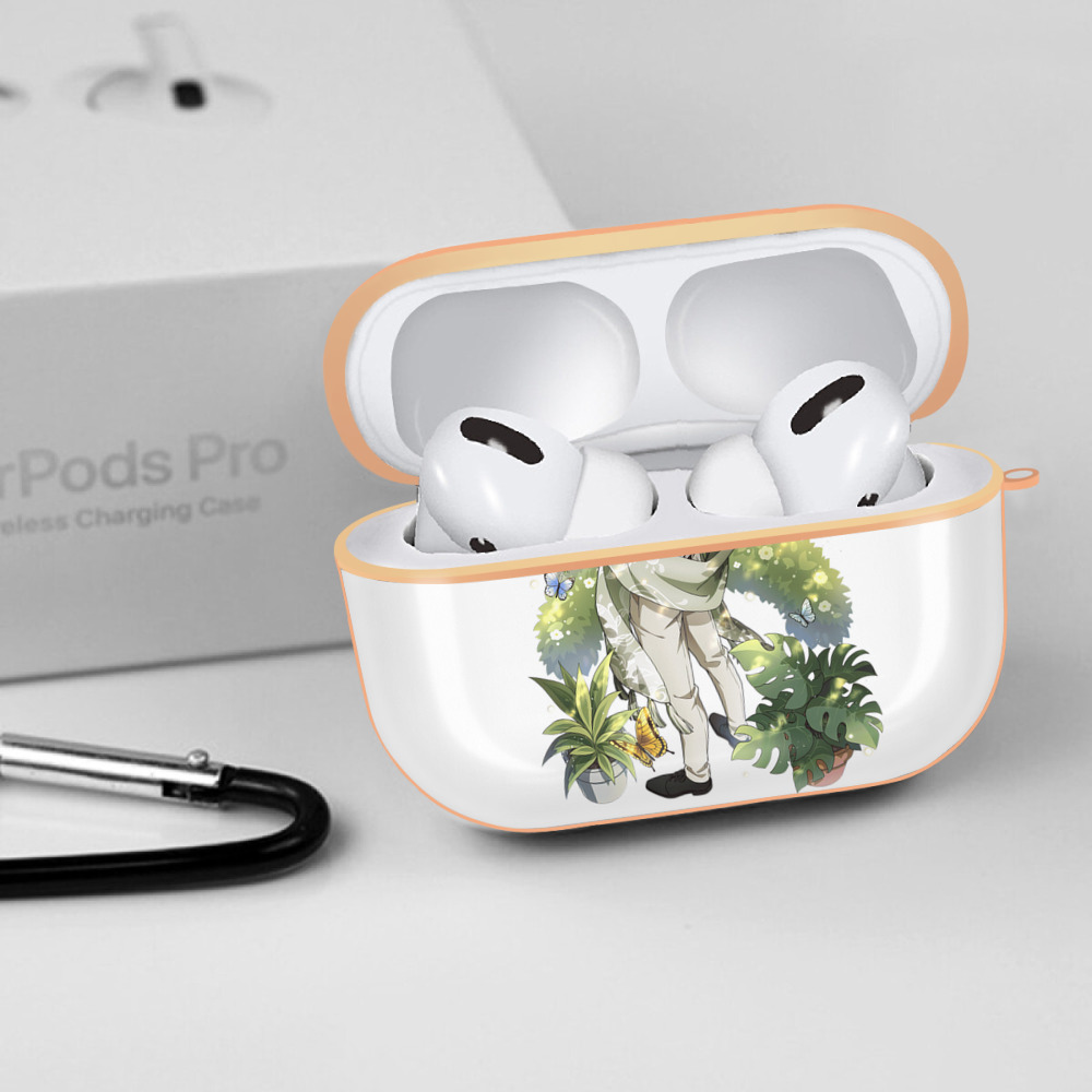 文豪ストレイドッグス Bungo Stray Dogs 【AirPods Pro用】ハードシェル保護ケース｜耐衝撃・防指紋・カラビナ付き商品仕様