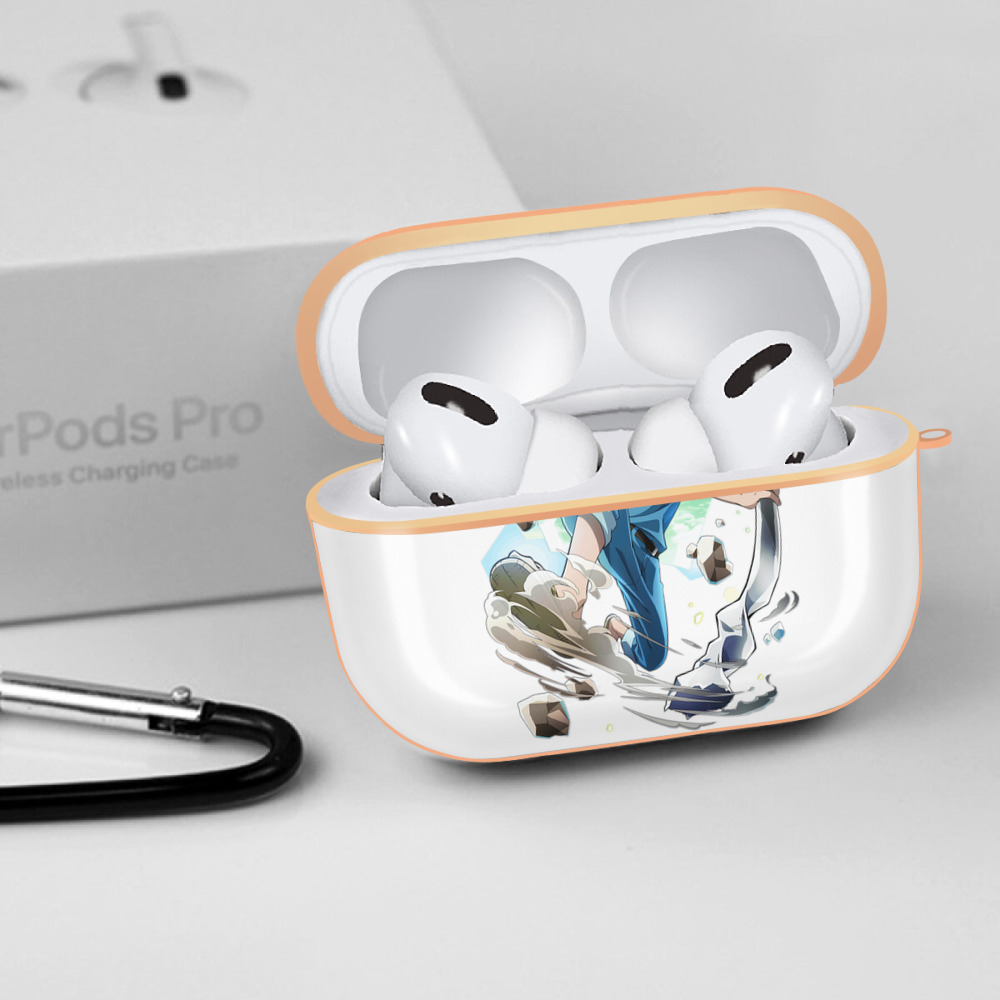 文豪ストレイドッグス Bungo Stray Dogs 【AirPods Pro用】ハードシェル保護ケース｜耐衝撃・防指紋・カラビナ付き商品仕様