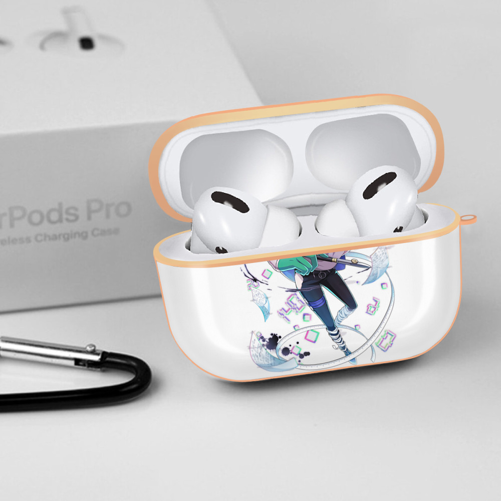 文豪ストレイドッグス Bungo Stray Dogs 【AirPods Pro用】ハードシェル保護ケース｜耐衝撃・防指紋・カラビナ付き商品仕様