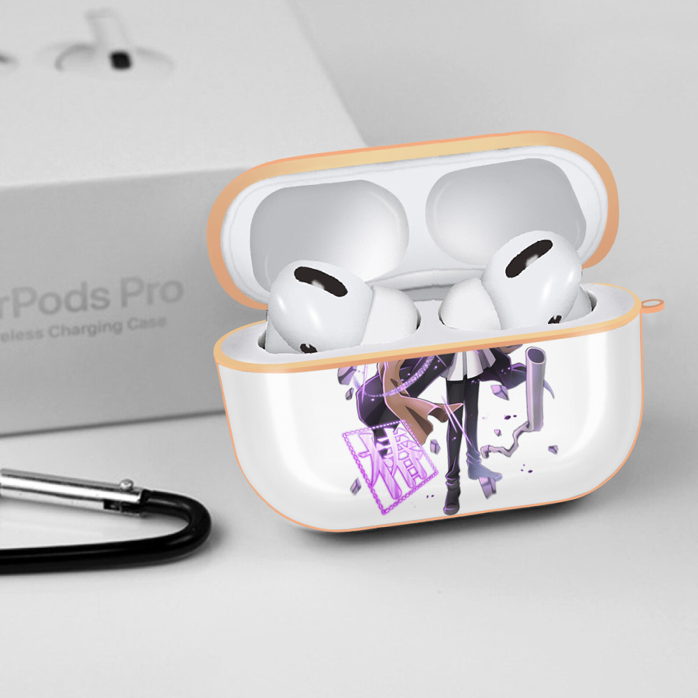 文豪ストレイドッグス Bungo Stray Dogs 【AirPods Pro用】ハードシェル保護ケース｜耐衝撃・防指紋・カラビナ付き商品仕様
