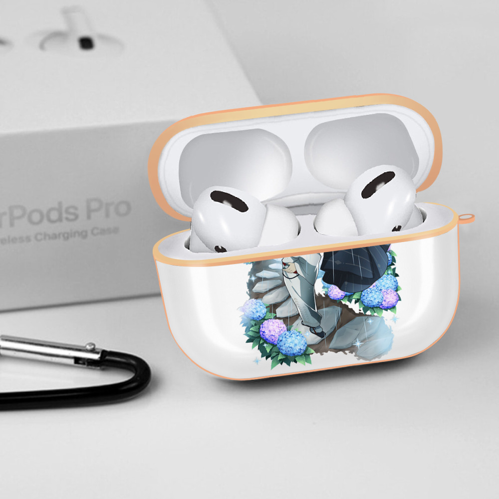 文豪ストレイドッグス Bungo Stray Dogs 【AirPods Pro用】ハードシェル保護ケース｜耐衝撃・防指紋・カラビナ付き商品仕様