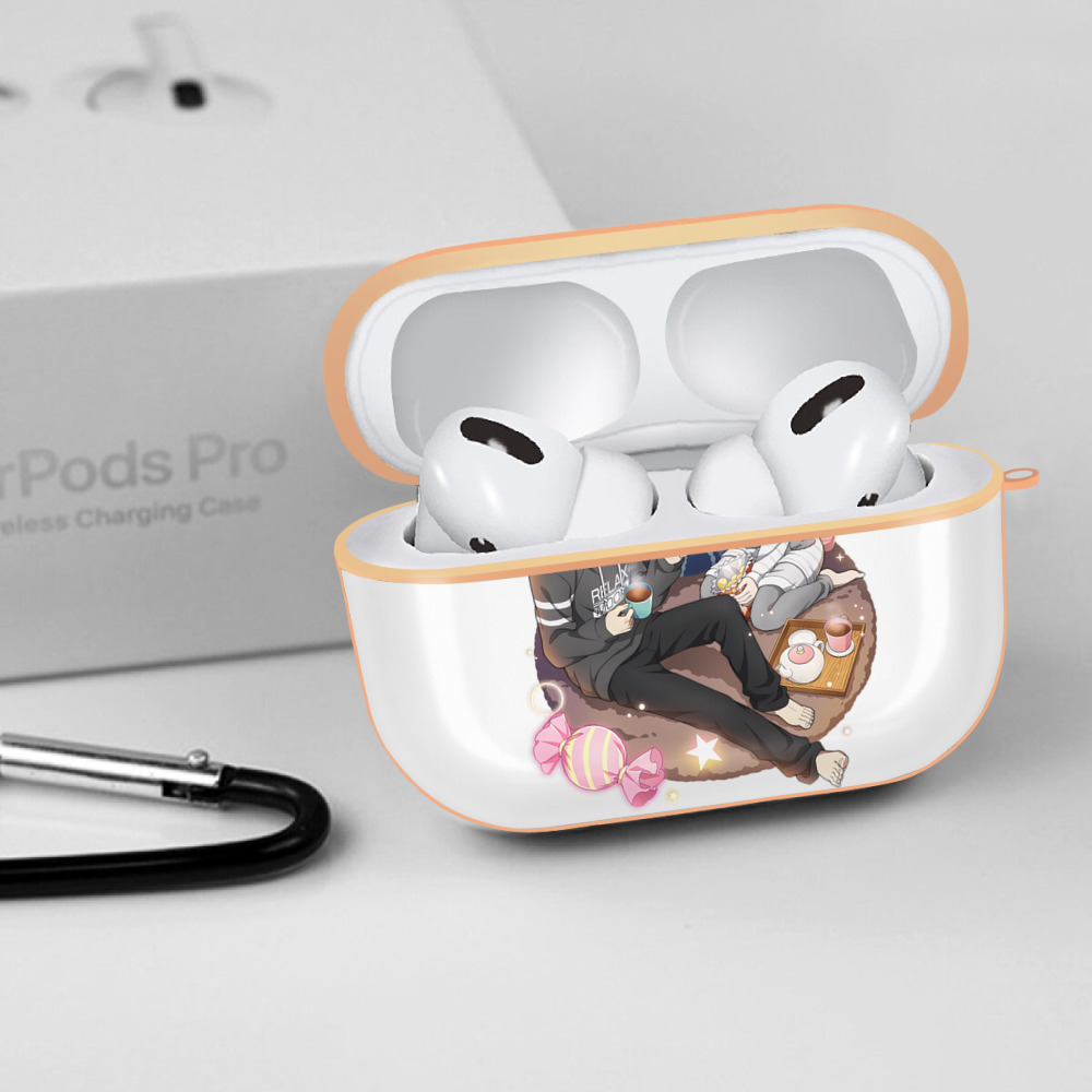 文豪ストレイドッグス Bungo Stray Dogs 【AirPods Pro用】ハードシェル保護ケース｜耐衝撃・防指紋・カラビナ付き商品仕様