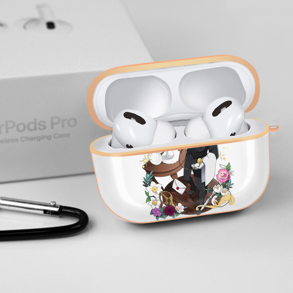 文豪ストレイドッグス Bungo Stray Dogs 【AirPods Pro用】ハードシェル保護ケース｜耐衝撃・防指紋・カラビナ付き商品仕様