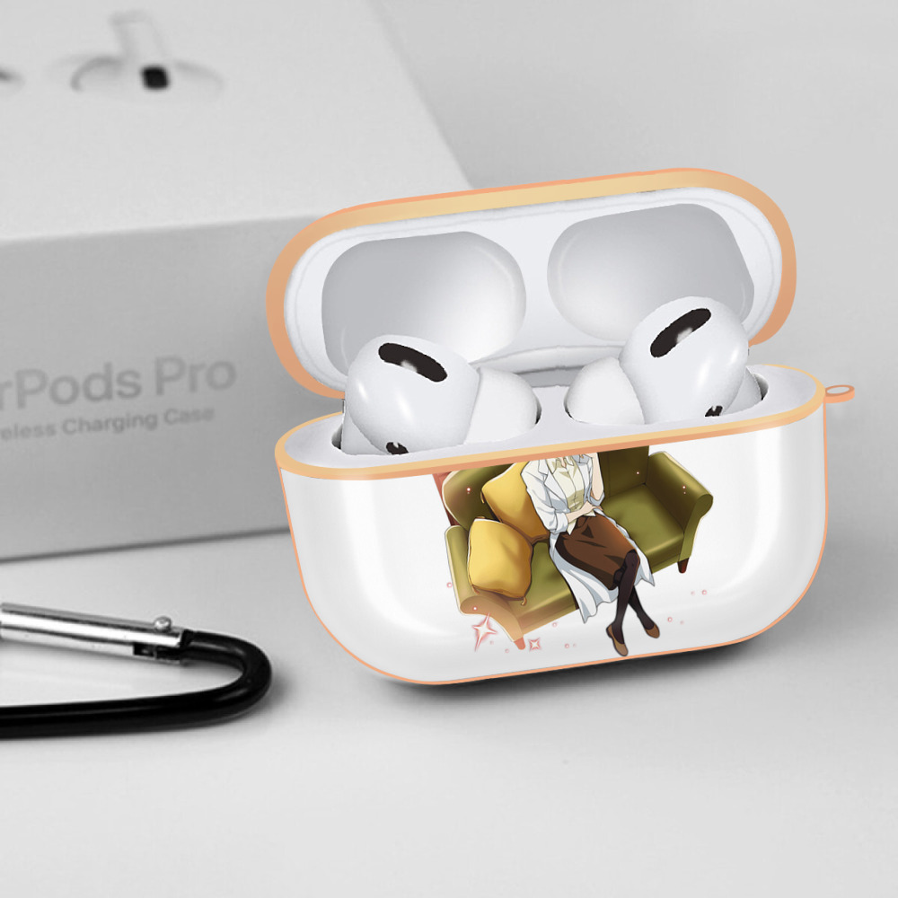 文豪ストレイドッグス Bungo Stray Dogs 【AirPods Pro用】ハードシェル保護ケース｜耐衝撃・防指紋・カラビナ付き商品仕様