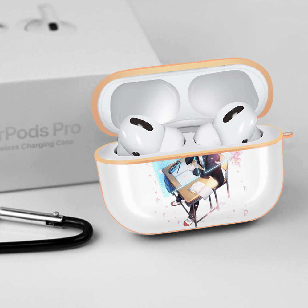 文豪ストレイドッグス Bungo Stray Dogs 【AirPods Pro用】ハードシェル保護ケース｜耐衝撃・防指紋・カラビナ付き商品仕様