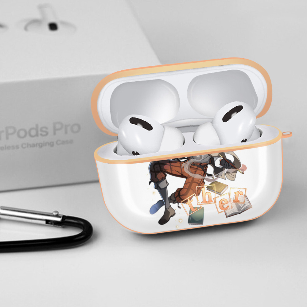 文豪ストレイドッグス Bungo Stray Dogs 【AirPods Pro用】ハードシェル保護ケース｜耐衝撃・防指紋・カラビナ付き商品仕様