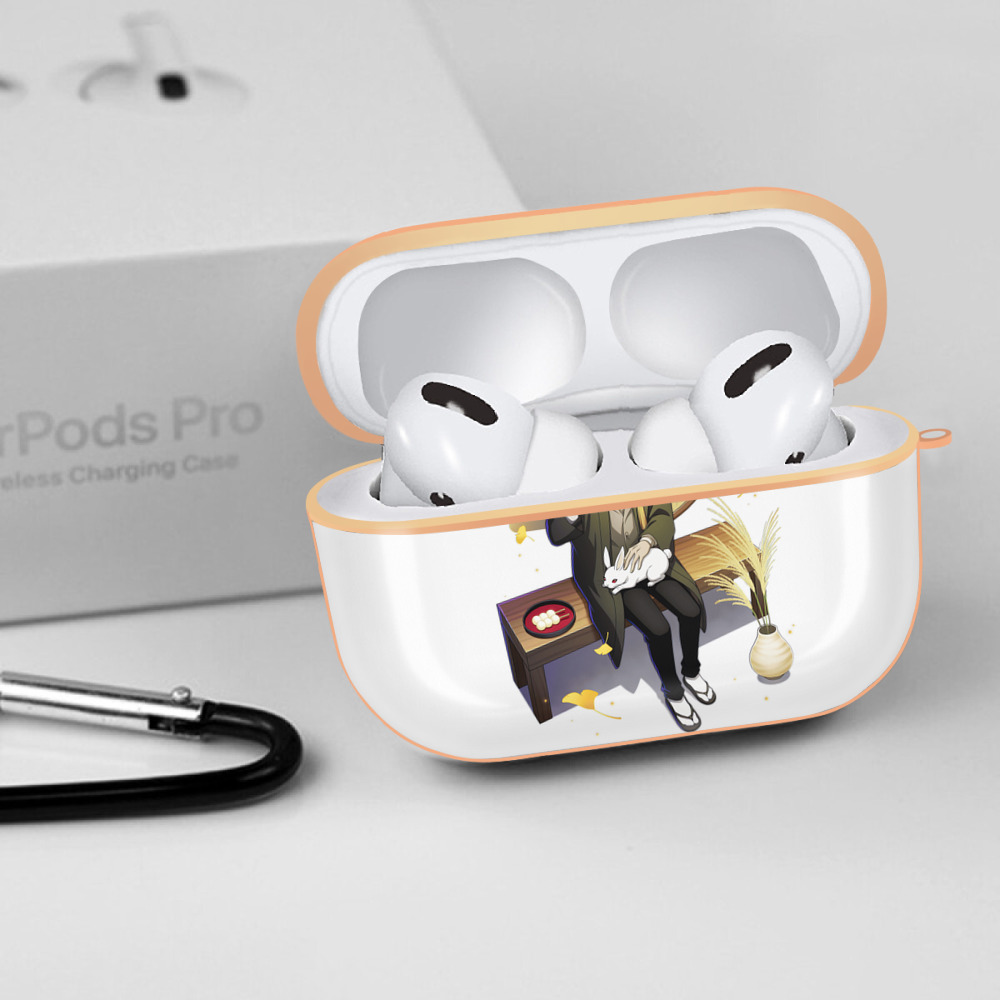 文豪ストレイドッグス Bungo Stray Dogs 【AirPods Pro用】ハードシェル保護ケース｜耐衝撃・防指紋・カラビナ付き商品仕様