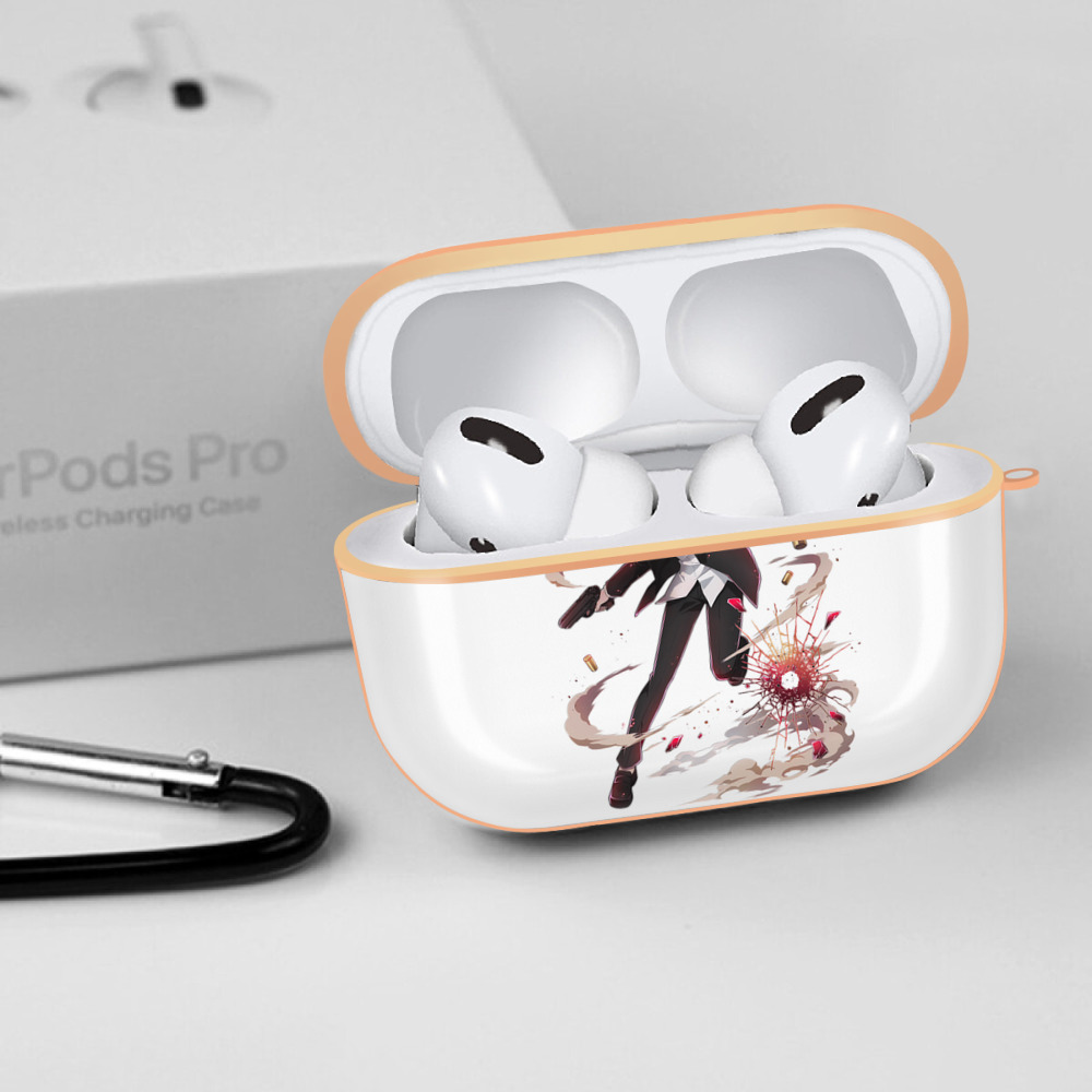 文豪ストレイドッグス Bungo Stray Dogs 【AirPods Pro用】ハードシェル保護ケース｜耐衝撃・防指紋・カラビナ付き商品仕様