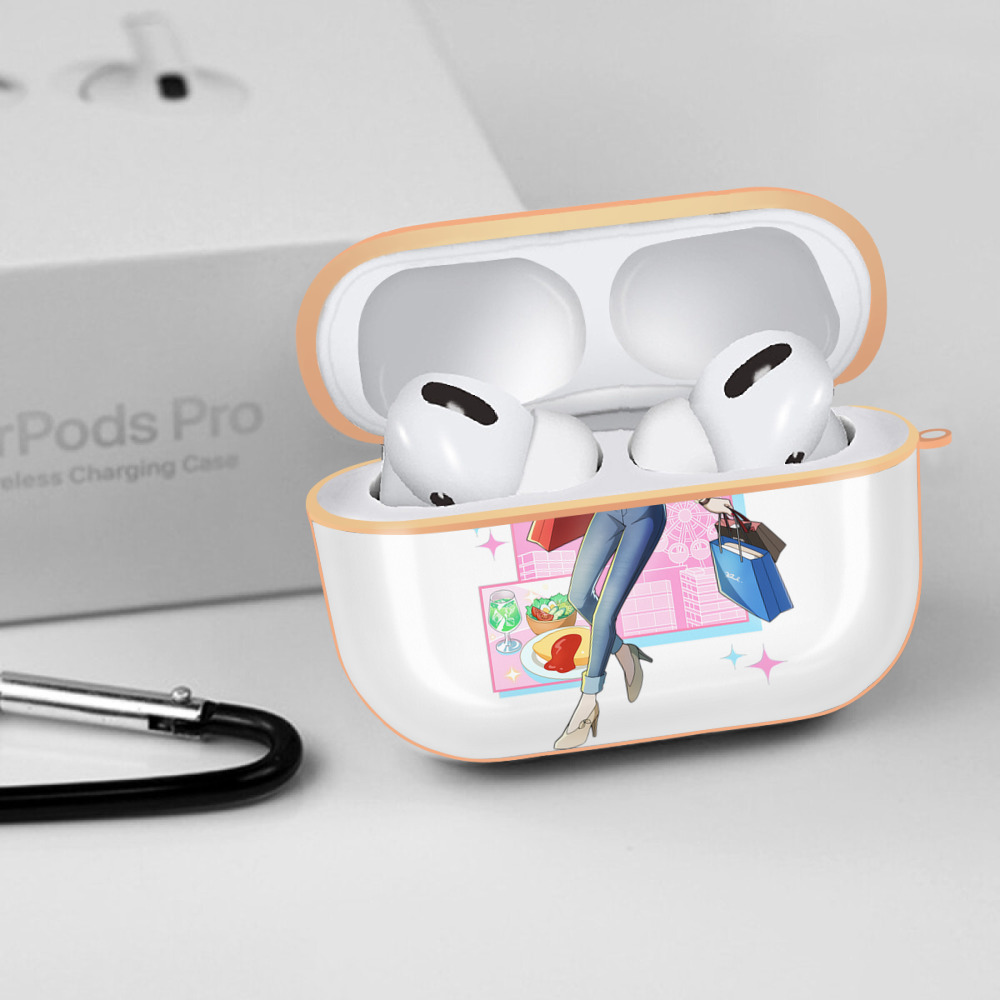 文豪ストレイドッグス Bungo Stray Dogs 【AirPods Pro用】ハードシェル保護ケース｜耐衝撃・防指紋・カラビナ付き商品仕様