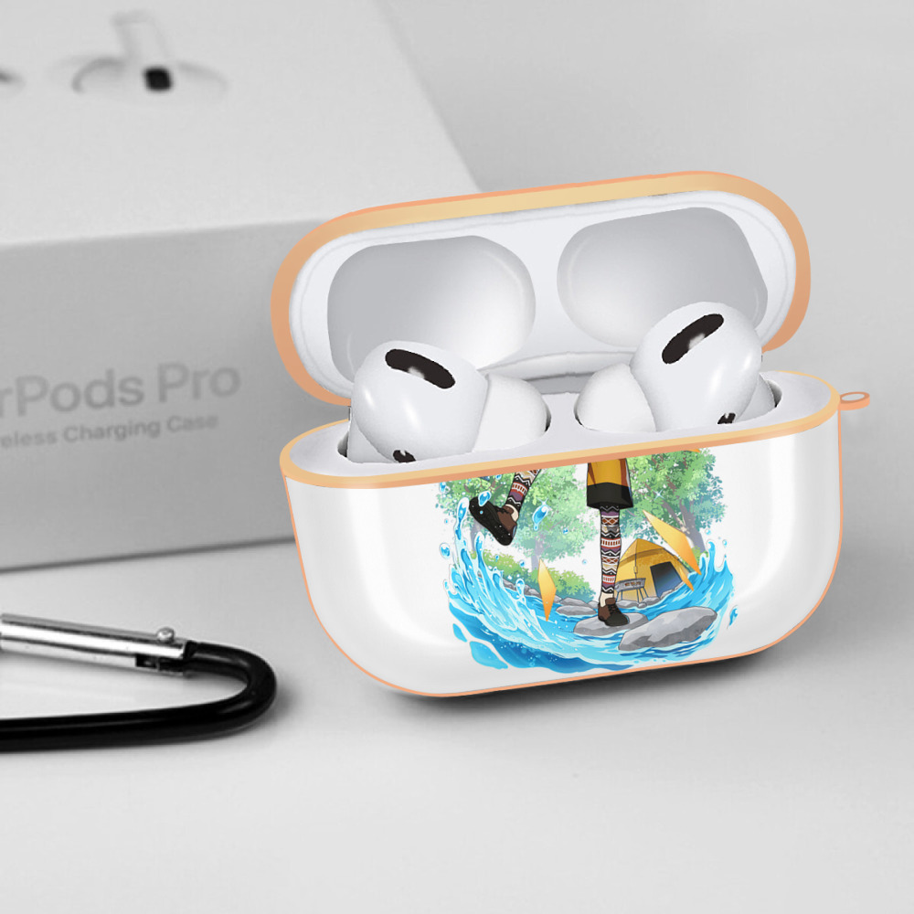 文豪ストレイドッグス Bungo Stray Dogs 【AirPods Pro用】ハードシェル保護ケース｜耐衝撃・防指紋・カラビナ付き商品仕様