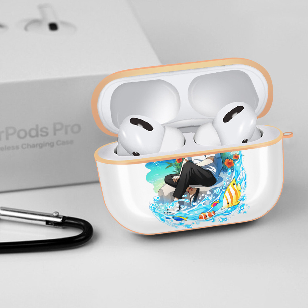 文豪ストレイドッグス Bungo Stray Dogs 【AirPods Pro用】ハードシェル保護ケース｜耐衝撃・防指紋・カラビナ付き商品仕様