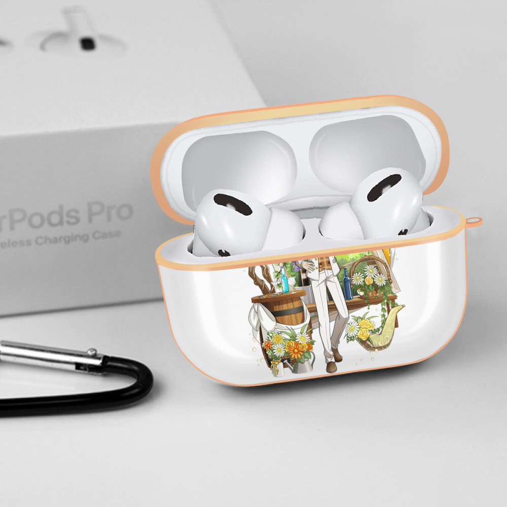 文豪ストレイドッグス Bungo Stray Dogs 【AirPods Pro用】ハードシェル保護ケース｜耐衝撃・防指紋・カラビナ付き商品仕様