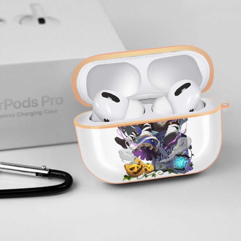 文豪ストレイドッグス Bungo Stray Dogs 【AirPods Pro用】ハードシェル保護ケース｜耐衝撃・防指紋・カラビナ付き商品仕様