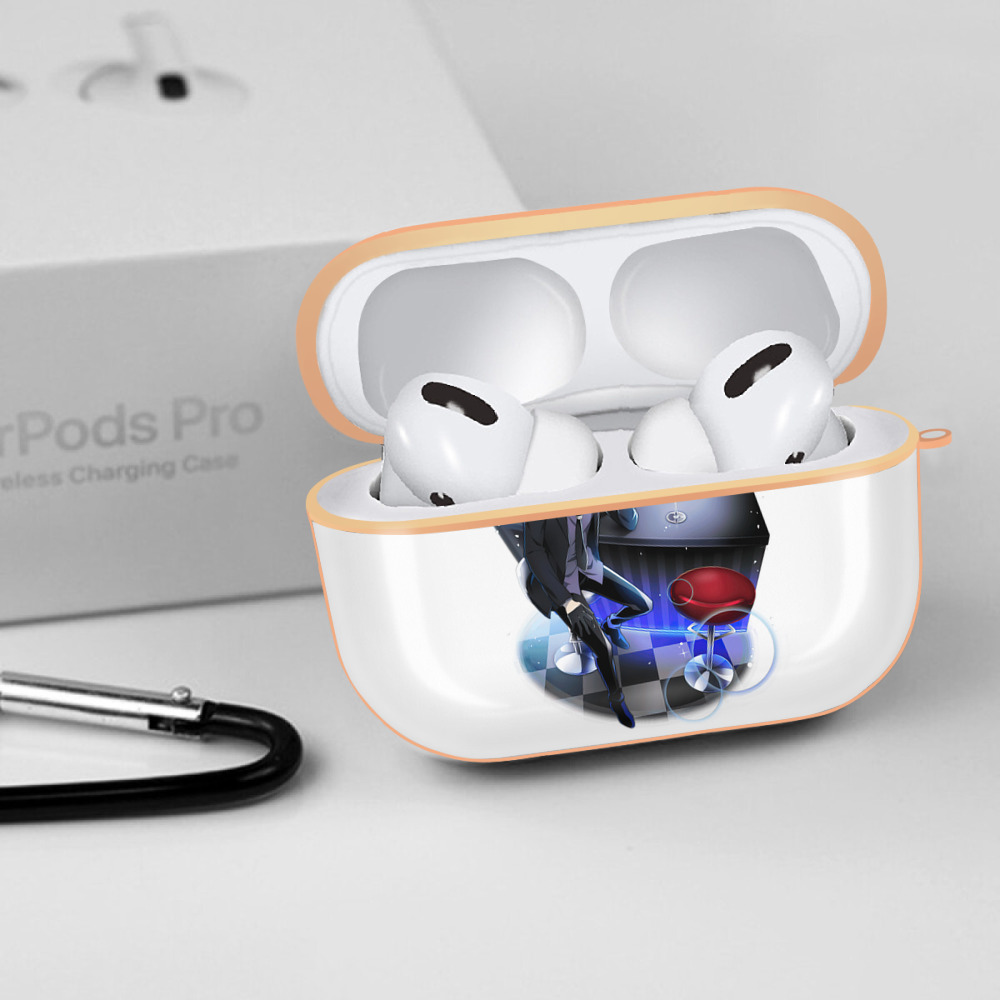 文豪ストレイドッグス Bungo Stray Dogs 【AirPods Pro用】ハードシェル保護ケース｜耐衝撃・防指紋・カラビナ付き商品仕様