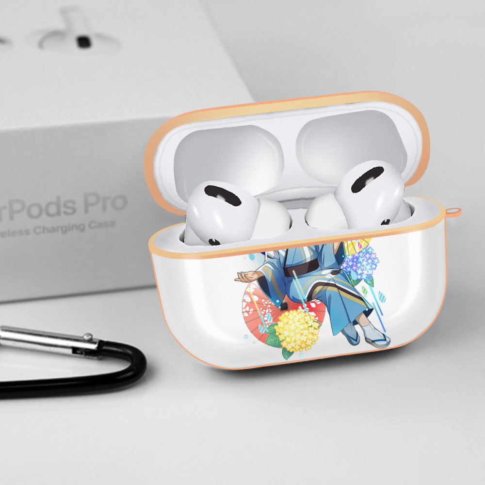 文豪ストレイドッグス Bungo Stray Dogs 【AirPods Pro用】ハードシェル保護ケース｜耐衝撃・防指紋・カラビナ付き商品仕様