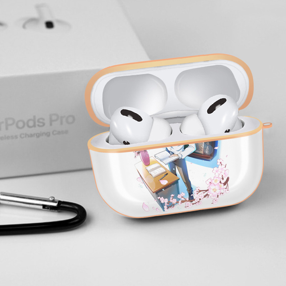 文豪ストレイドッグス Bungo Stray Dogs 【AirPods Pro用】ハードシェル保護ケース｜耐衝撃・防指紋・カラビナ付き商品仕様