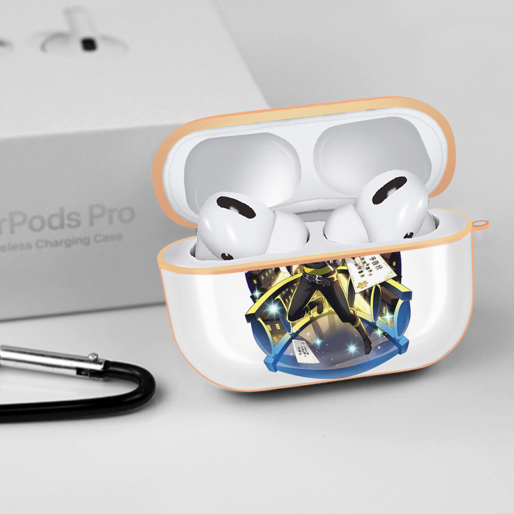 文豪ストレイドッグス Bungo Stray Dogs 【AirPods Pro用】ハードシェル保護ケース｜耐衝撃・防指紋・カラビナ付き商品仕様