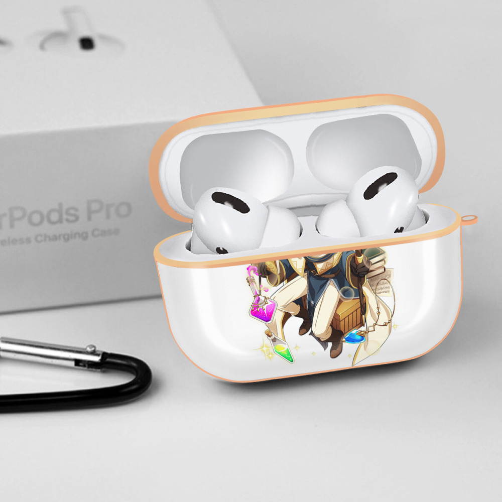 文豪ストレイドッグス Bungo Stray Dogs 【AirPods Pro用】ハードシェル保護ケース｜耐衝撃・防指紋・カラビナ付き商品仕様