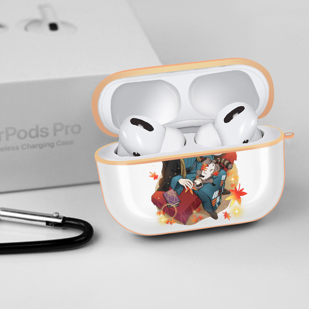 文豪ストレイドッグス Bungo Stray Dogs 【AirPods Pro用】ハードシェル保護ケース｜耐衝撃・防指紋・カラビナ付き商品仕様